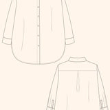 Modern Sewing Company - Classic Shirt - Pdf Sewing Pattern