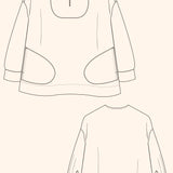 Modern Sewing Company - French Smock - Pdf Sewing Pattern