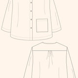Modern Sewing Company - Frida Shirt - Pdf Sewing Pattern