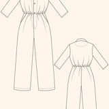 Modern Sewing Company - Jesse Jumpsuit - Pdf Sewing Pattern
