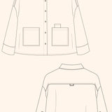 Modern Sewing Company - Over Shirt - Pdf Sewing Pattern