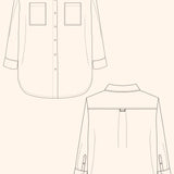 Modern Sewing Company - Unisex Shirt - Pdf Sewing Pattern