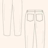 Modern Sewing Company - Worker Trouser - Pdf Sewing Pattern