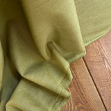 230 Washed Linen Fabric - Moss