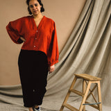 ZERO WASTE Cropped Shirt - PDF Sewing Pattern