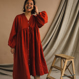 ZERO WASTE Gather Dress - PDF Sewing Pattern
