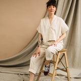 ZERO WASTE Cropped Shirt - PDF Sewing Pattern