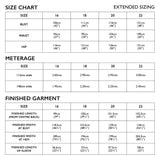Tessuti Fabrics - Bella Dress - Paper Sewing Pattern