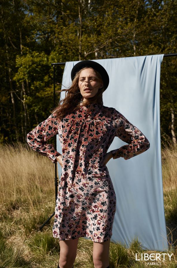 Buy the Bertie Shift Dress sewing pattern from Liberty Sewing Patterns.
