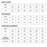 Tessuti Fabrics - Chiara Pants - Paper Sewing Pattern