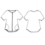 Tessuti Fabrics - Cora Top - Paper Sewing Pattern