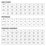 Tessuti Fabrics - Cora Top - Paper Sewing Pattern