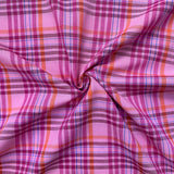 Yarn Dyed Cotton - Pink Checked
