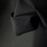Merchant and Mills 8oz Organic Sanded Twill - Black - Cotton Fabric