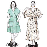 Closet Core - Elodie Wrap Dress - Paper Sewing Pattern
