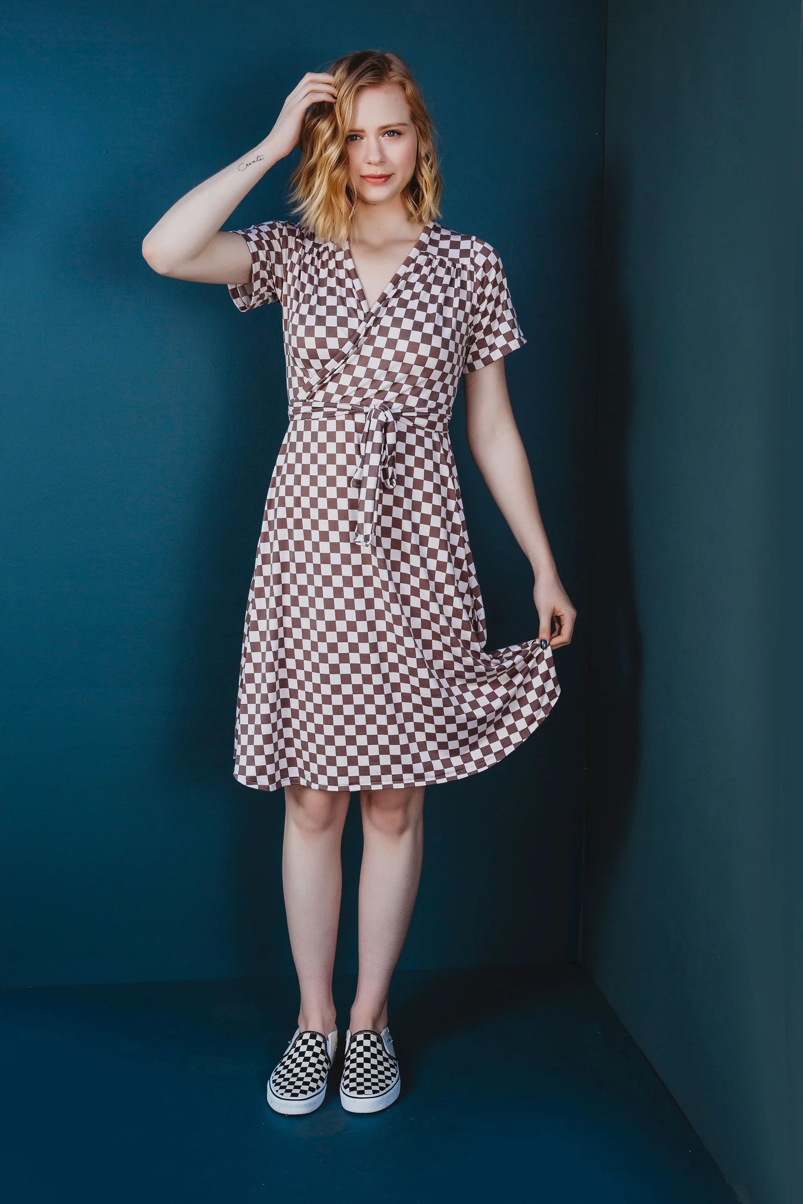 Buy The Westcliff dress sewing pattern from Friday Pattern Company.
