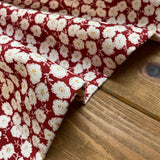 Geneva Red Flannel - Cotton Fabric