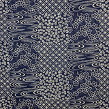 Nara Homespun - Indigo Patchwork - Cotton Fabric