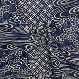 Nara Homespun - Indigo Patchwork - Cotton Fabric