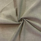 Bottle Green - Yarn Dyed Chambray - Cotton Fabric