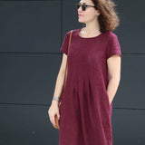 Tessuti Fabrics - Milenda Dress - Paper Sewing Pattern