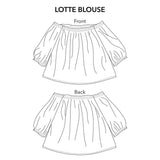 Anna Allen - Lotte Blouse - PDF Sewing Pattern