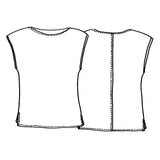 Tessuti Fabrics - Mattea Top & Dress - Paper Sewing Pattern