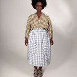 ZERO WASTE Cropped Shirt - PDF Sewing Pattern