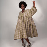 ZERO WASTE Gather Dress - PDF Sewing Pattern