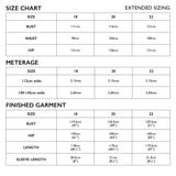 Tessuti Fabrics - Milenda Dress - Paper Sewing Pattern