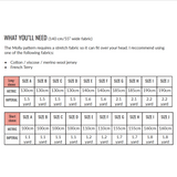 Molly Mock Neck - PDF Sewing Pattern