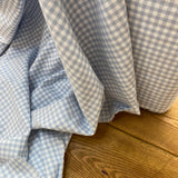 Brushed Cotton Gingham - Blue - Cotton Fabric