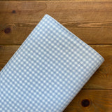Brushed Cotton Gingham - Blue - Cotton Fabric