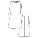 Tessuti Fabrics - Bella Dress - Paper Sewing Pattern