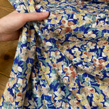 Floral Viscose Twill - Cornflower Meadow