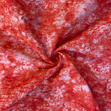 Crinkle Cotton Flame Splash - Cotton Fabric