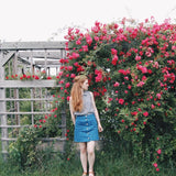 Anna Allen - Denim Button Up Skirt - PDF Sewing Pattern