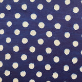 Indian Block Print - Indigo - Spots