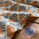 Indian Block Print - Blooming - Peony Lemon