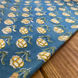 Indian Block Print - Blooming - Skylar