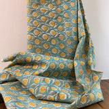 Indian Block Print - Blooming - Sunflower