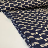 Nara Homespun - Indigo Dragonfly - Cotton Fabric