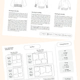Modern Sewing Company - Rib Sweater - Pdf Sewing Pattern