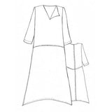 Tessuti Fabrics - Sophie Dress - Paper Sewing Pattern