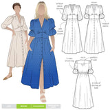 Belle Woven Dress - Sewing Pattern