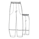 Tessuti Fabrics - Tamiko Pants - Paper Sewing Pattern