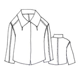 Tessuti Fabrics - Verona Jacket - Paper Sewing Pattern