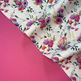 Vintage Floral Voile - Cotton Fabric