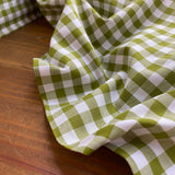 Apple - 9mm Yarn Dyed Gingham - Cotton Fabric
