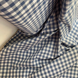 Denim - 9mm Yarn Dyed Gingham - Cotton Fabric